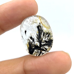 Pierre précieuse naturelle AAA Quartz de jardin Cabochon Pierre de cristal en vrac Fournisseur en gros Prix fabricant Pierre de guérison Pierres pour la fabrication de bijoux - Product Image 1