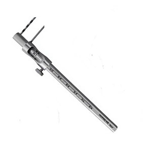 <b>Sliding</b> Caliper Round Gauge 5 Inch Straight 0-80mm Precision Dental Implantology Measuring Instrument Stainless Steel Accurate - Product Image 6