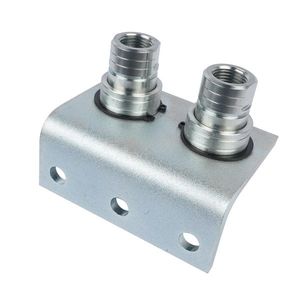 Giunto Idraulico a Sgancio Rapido con Set di Staffe a Doppio Sgancio 1/2FT FT NPT TL39 B per Parti di Macchinari Agricoli - Product Image 6