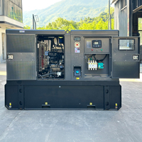 Generadores Diésel Silenciosos Trifásicos de 12KW, 15KW, 20KW, 25KW, 30KW, 40KW, 50KW, con Tanque de Combustible Personalizado y Refrigeración por Agua