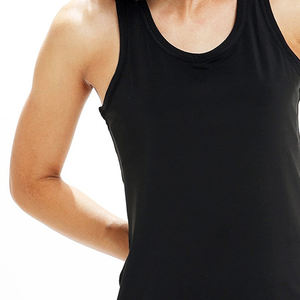 Débardeur sans manches à col rond et larges bretelles pour femme, style hip-hop, en jersey, avec impression personnalisée, vente en gros à bas prix - Product Image 6