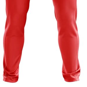 Men <b>Red</b> Cricket Trousers Polyester Sports Pants Team Wear Match Training Athletic Performance Sports Apparel - Product Image 6