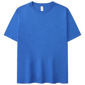 Camisetas de Algodón con Cuello Redondo de 230 Gramos, Estilo Moderno, Personalizadas al por Mayor, con Hombros Caídos, Holgadas, con Logotipo Impreso, Tallas Grandes - Product Image 2