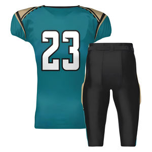 Uniformes de football américain personnalisés pour équipes professionnelles, numéros et noms des joueurs, design sublimé pour hommes et jeunes - Product Image 2