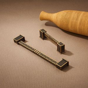 Manija de puerta de latón antiguo, manija de puerta de latón pulido, manija de puerta de latón mate, manija de puerta de latón satinado, latón cepillado, latón rosa - Product Image 2