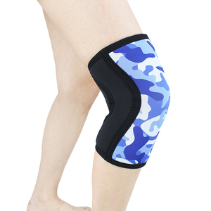 ปลอกเข่าออกกำลังกายแบบกันลื่น ผลิตจากโรงงาน รับทำโลโก้ตามสั่ง สำหรับยกน้ำหนัก เพาะกาย บริการ OEM - Product Image 3