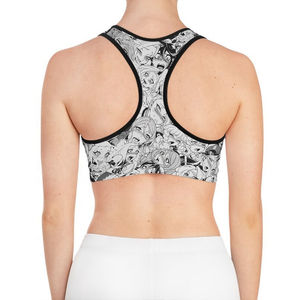 Soutien-gorge de sport professionnel pour femme, coupe ajustée, design personnalisé, sublimation, pour la gym et l'entraînement - Product Image 2