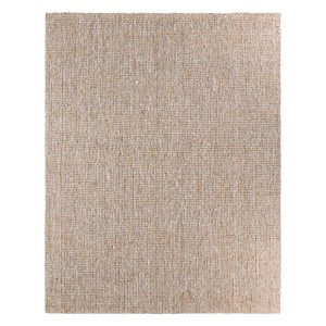 Modern Intricately Braided Thick Rectangle Natural Jute Reversible Customized Size Living Room Outdoor Rug Handmade Durable - Product Image 1