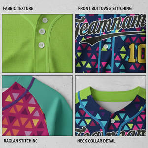 Maillot de baseball en polyester 100 % durable et de haute qualité, maillot de softball respirant et anti-humidité, taille plus, personnalisable - Product Image 6