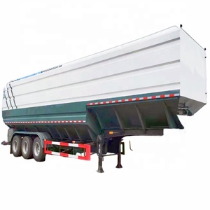 Customize Popular <strong>Bulk</strong> <strong>Feed</strong> Transport Semi-Trailer <strong>Chicken</strong> Pig <strong>Feed</strong> Transport Vehicle Semi-Trailer with Aluminum Alloy tank Body - Product Image 1