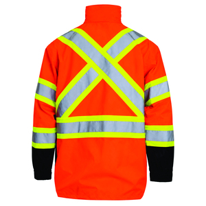 Chaqueta de Seguridad Reflectante de Alta Visibilidad para Equipos de Emergencia, Servicios en Carretera, Trabajos de Construcción y Seguridad al Aire Libre - Product Image 3