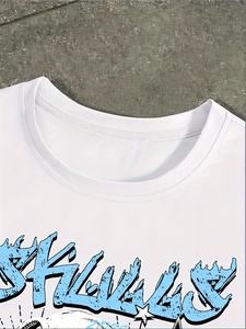 Conjunto de Dos Piezas para Hombre, Estilo Contemporáneo, Camiseta de Manga Corta con Capa Interior Suave - Product Image 5