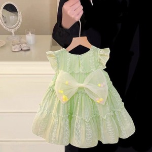 Baby Girl Dress Little Kids Dresses Girls Comfy Sleeveless Sleeve Tank Dress - Children Sundress Summer - Product Image 2