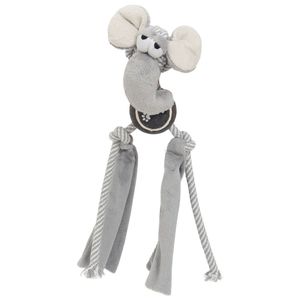 Giocattolo Interattivo per Cani: Palla da Tennis con Corda, Squeaker e Effetto Sfrigolante che Stimola il Movimento - Product Image 3