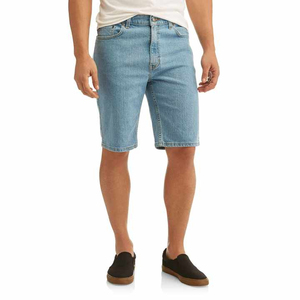 Shorts en jean personnalisés avec strass pour hommes, shorts en jean élégants et ornés - Shorts de mode streetwear haut de gamme pour l'été - Product Image 2