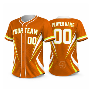 OEM Custom Baseball Jerseys Breathable Quick Dry Lightweight Men's <b>Athletic</b> Baseball Jersey Quick Dry Sports Team Shirts - Product Image 1