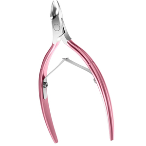Coupe-ongles professionnel en acrylique avec repousse-cuticules, outil de soin des ongles en acier inoxydable pour manucure et pédicure, logo personnalisé OEM - Product Image 2