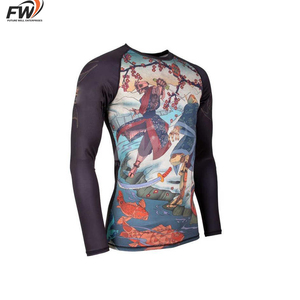 Ropa Deportiva Personalizada con Logotipo para Hombre, Ropa de Gimnasio y MMA, Camiseta de Manga Corta para Natación con Estampado Personalizado - Product Image 4