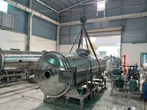 เครื่องอบแห้งแบบแช่เยือกแข็งด้วยระบบสุญญากาศอัตโนมัติ ควบคุมด้วย PLC ทำจากสแตนเลสสำหรับการแปรรูปอาหาร รุ่น WHFD-100 - Product Image 3