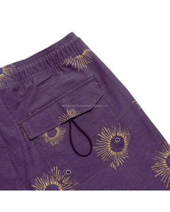 Servicio OEM 100% pantalones cortos de algodón de lana personalizados a medida con logotipo proveedor de ropa deportiva OEM pantalones cortos de mezcla de algodón y poliéster OEM ODM - Product Image 3