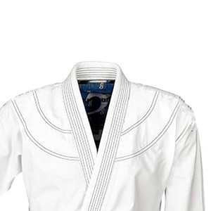 Kimono Profesional de Jiu Jitsu Blanco Liso / Kimono Personalizado de Judo para Unisex, Uniforme de Jiu Jitsu Brasileño, 240g, Secado Rápido, Transpirable y Duradero - Product Image 2