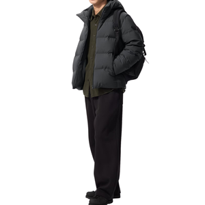 <b>Mens</b> Puffer Jacket Insulated Winter Outerwear Front Logo Customizable Brand Bulk Wholesale Supplier - Product Image 3