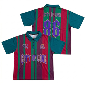 Camiseta Unisex de Estilo Urbano, Corte Holgado, Personalizada con Transferencia Térmica, Tejido Grueso de Spandex/Poliéster de Secado Rápido, Diseño Gótico con Bloques de Color 3D - Product Image 5