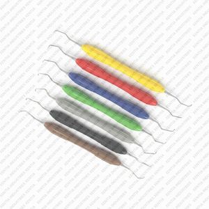 Ensemble de curettes dentaires Gracey de qualité supérieure avec poignées en silicone, instruments parodontaux dentaires, curettes de détartrage dentaire en acier inoxydable - Product Image 6