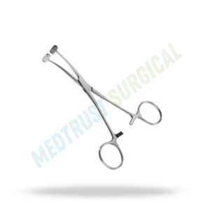 Pince de délimitation du cuir chevelu Demartel 15 cm – Instrument chirurgical pour la colonne vertébrale et la chirurgie plastique - Product Image 4