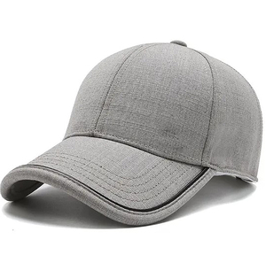 Gorra de Béisbol de 6 Paneles de Poliéster/Algodón al por Mayor, de Alta Calidad, con Bordado Personalizado, Hebilla Metálica Ajustable, Visera Curva, Unisex - Product Image 3