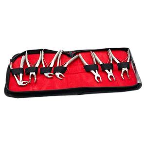 Children's Dental Extraction Forceps Set 7-Piece Steel Manual Instruments for Pediatric Dental <b>Care</b> Shuja Surgico - Product Image 4