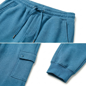 Pantalones Jogger Holgados Personalizados al por Mayor para Hombre, Estilo Urbano, con Ribete Personalizado, Cómodos y Casuales para Otoño - Product Image 4