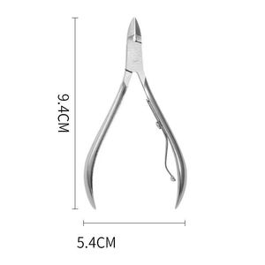 Cortauñas Profesional de Acero Inoxidable Curvo y Duradero, con Abertura de Mandíbula Ancha para Uñas Gruesas, Herramienta de Manicura y Pedicura - Product Image 4