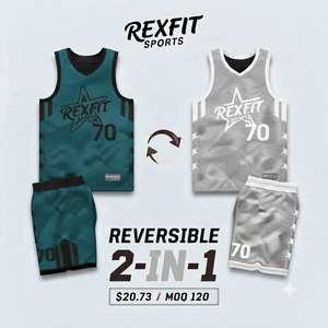 Ensemble d'uniformes de basketball personnalisés, maillot sans manches et short sublimés, vêtements de sport respirants, tenue d'entraînement d'équipe, OEM - Product Image 6