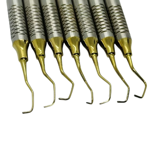 Elevadores de Hueso Dentales de Plata con Empuñadura Moleteada Clase I para Levantamiento de Seno, Herramientas para Implantes Dentales, Aumento de Seno, Aprobado por ISO - Product Image 5