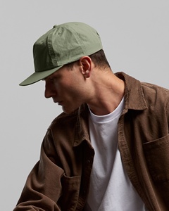 Custom Unstructured 6 Panel Nylon Baseball <b>Cap</b> Lightweight Quick Dry Flat <b>Peak</b> Streetwear Outdoor Wear <b>Caps</b> - Product Image 2