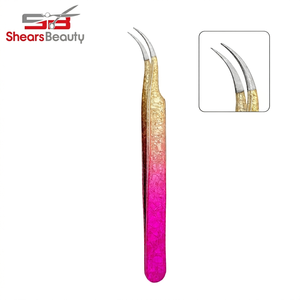 Pinzas Portátiles de Acero Inoxidable para Pestañas con Punta Inclinada, Cepillos Protectores y Organizador de Delineador de Ojos de Alta Calidad - Product Image 3