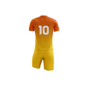 Ensemble de maillots de football pour hommes de haute qualité par sublimation, vêtements de football personnalisés avec numéro et LOGO, uniforme de football pour enfants - Product Image 5