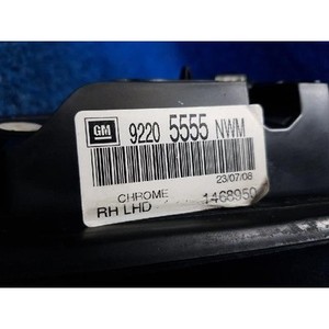 กระจกมองข้างขวา Veritas ปี 2008-2010 มือสอง ของแท้ รหัส 92205555 - Product Image 4