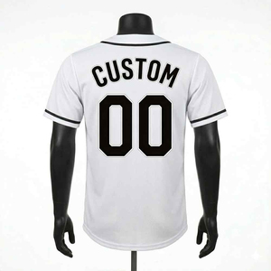 เสื้อเบสบอลพิมพ์ลายสั้นแบบสั่งทำคุณภาพสูง ผ้าโพลีเอสเตอร์ 100% ระบายอากาศได้ดี ราคาดีที่สุด ผลิตในปากีสถาน - Product Image 3