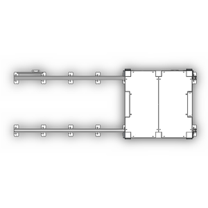 AGV à mouvement avant / Automatisation industrielle pour la réduction des coûts de main-d'œuvre / Automatisation logistique des entrepôts intelligents 1,5 kW AC220V/380V Garantie 1 an - Product Image 2