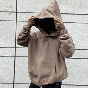 Winter Custom Slim Fit Plain Cotton Blank <b>Hoodies</b> <b>Mens</b> Pullover Unisex Bulk Plus Size <b>Men's</b> <b>Hoodies</b> & Sweatshirts - Product Image 2
