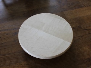 Wood Double Tier <b>Rotating</b> Tray Smooth-Spin Lazy Susan for Tabletop Spice Serving - Product Image 4