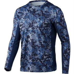 Camiseta de Manga Larga con Protección Solar UPF 50+, Sublimada Personalizada, Transpirable, Antibacteriana y de Secado Rápido, en Spandex/Poliéster - Product Image 1