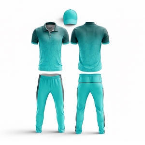 Conjunto de Uniforme de Cricket Sublimado Personalizado para Equipos |   Uniforme Completo de Cricket para Hombres, Mujeres y Jóvenes, Camiseta Polo y Pantalones - Product Image 2