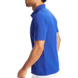 Chemise polo de sport au design personnalisé, respirante, en mélange de coton, pour le golf - Product Image 5