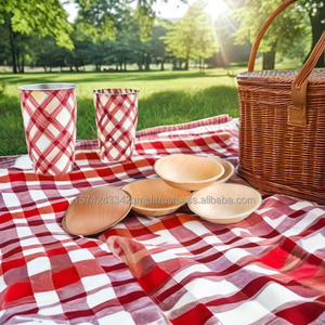 <b>Disposable</b> 3.5 Inch Palm Leaf Round <b>Bowls</b> BPA Free Biodegradable Sustainable Ice <b>Bowls</b> for Wholesale - Product Image 3