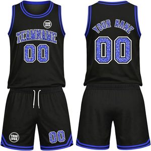 Pantalones Cortos de Baloncesto Personalizados para Hombres, Mujeres, Jóvenes y Niños, Uniforme de Baloncesto Universitario, Jersey de Práctica con Nombre, Número y Logotipo Impresos - Product Image 4