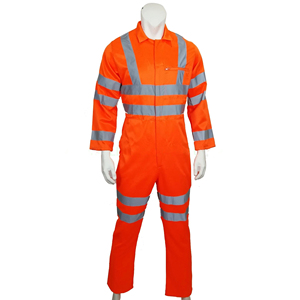 Overol Impermeable Antiestático Resistente al Fuego, ANSI Clase 2 EN ISO 20471 Clase 3, Cinta Reflectante, Ropa de Seguridad con Luz LED Intermitente - Product Image 2