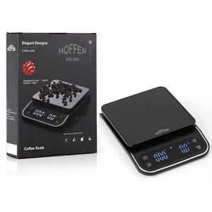Báscula de Café Mini de Alta Precisión, Recargable por USB Tipo-C, Profesional, Automática, Ultra Mini, con LED - Product Image 1